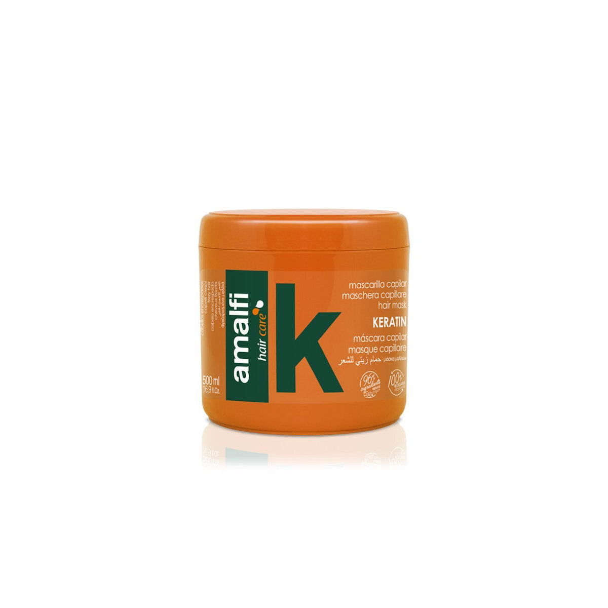 Mască pentru păr cu Keratină anti-electrizare, 500 ml – Netezire intensă și hidratare profundă 💆♀️✨
