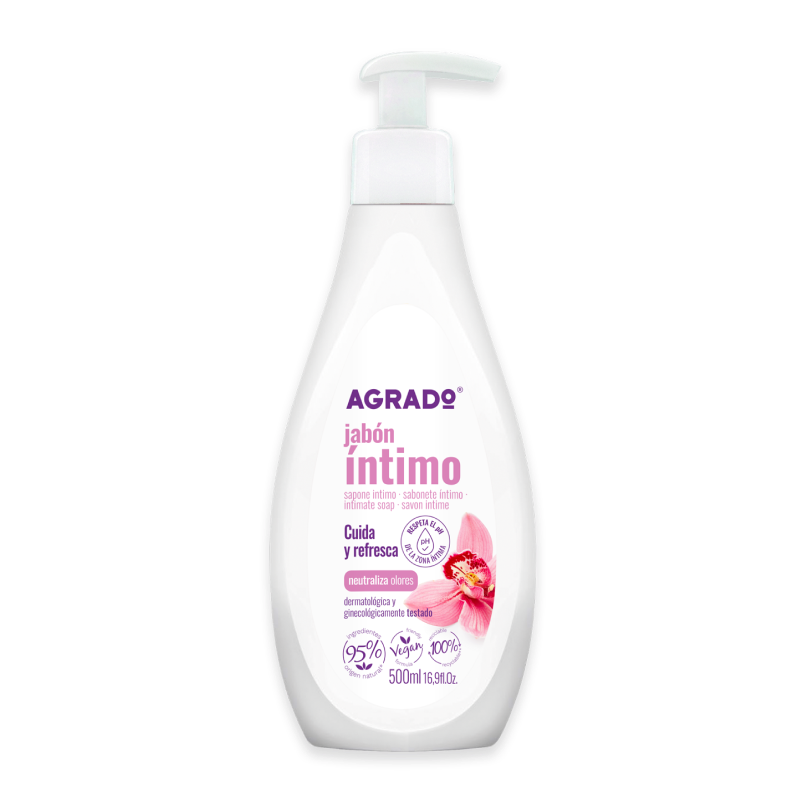 Săpun intim cu extract de Arbore de Ceai 🌿 – 500ml, Agrado