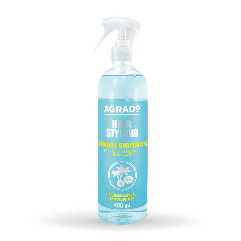 Spray texturizant pentru păr cu apă de mare – Beach Wave 400ml 🌊, Agrado