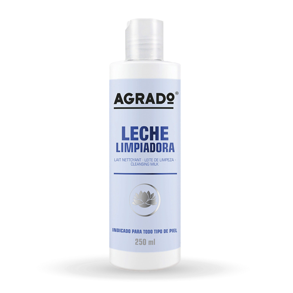 Lapte demachiant delicat pentru ten 🧴 – 250ml, Agrado